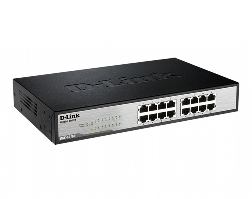 سوئیچ شبکه 16 پورت دی لینک مدل DES-1016C
